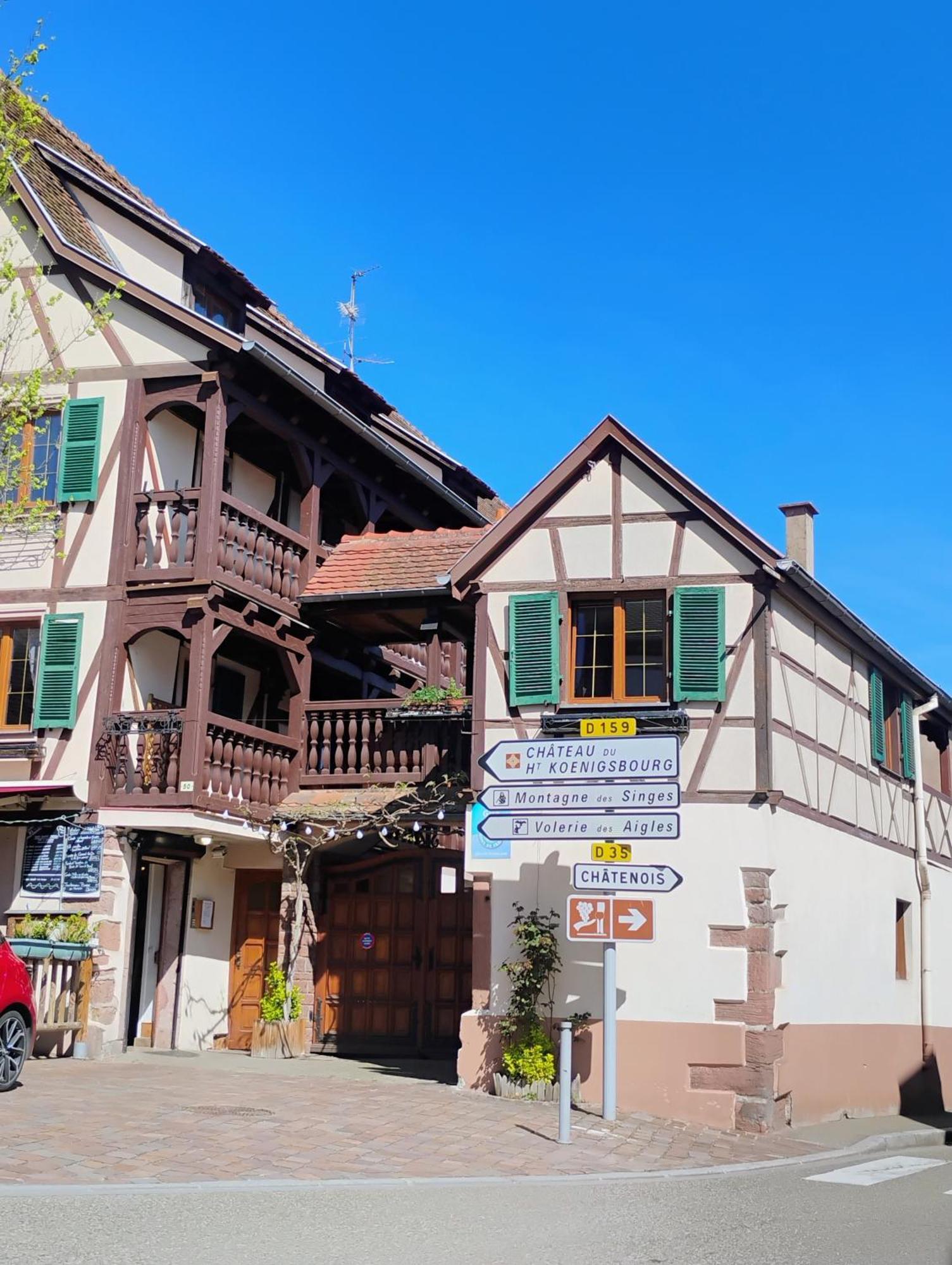 Gite Le Marronnier - Au Calme - Parking & Terrasse - Pres De Colmar Et Riquewihr - Route Des Vins Châtenois Exterior foto